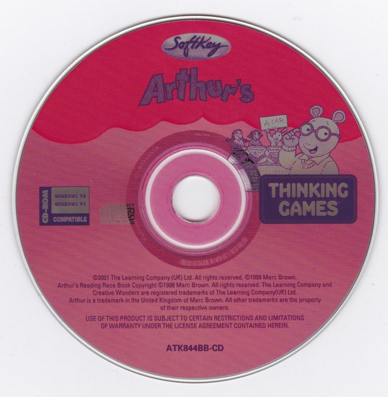 Media for Arthur's Thinking Games (Windows) (Softkey release)