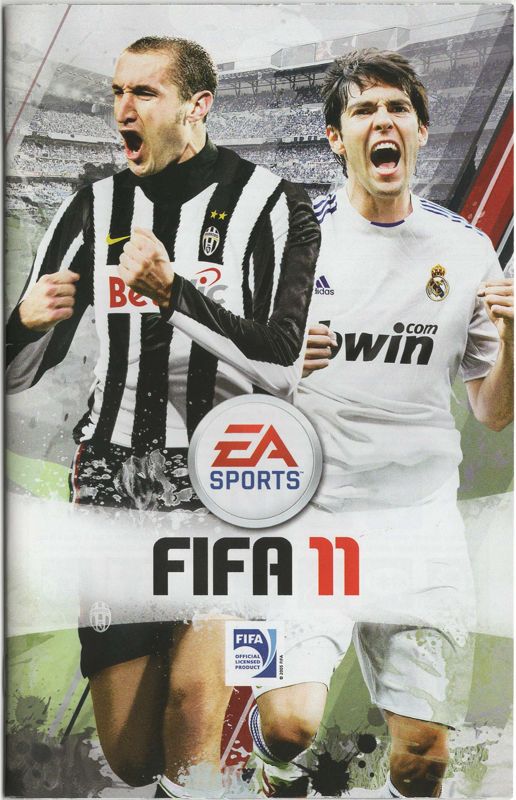 Manual for FIFA Soccer 11 (PlayStation 2): front