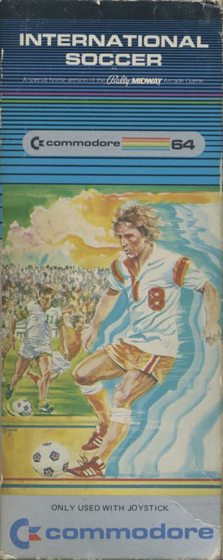 Front Cover for International Soccer (Commodore 64)