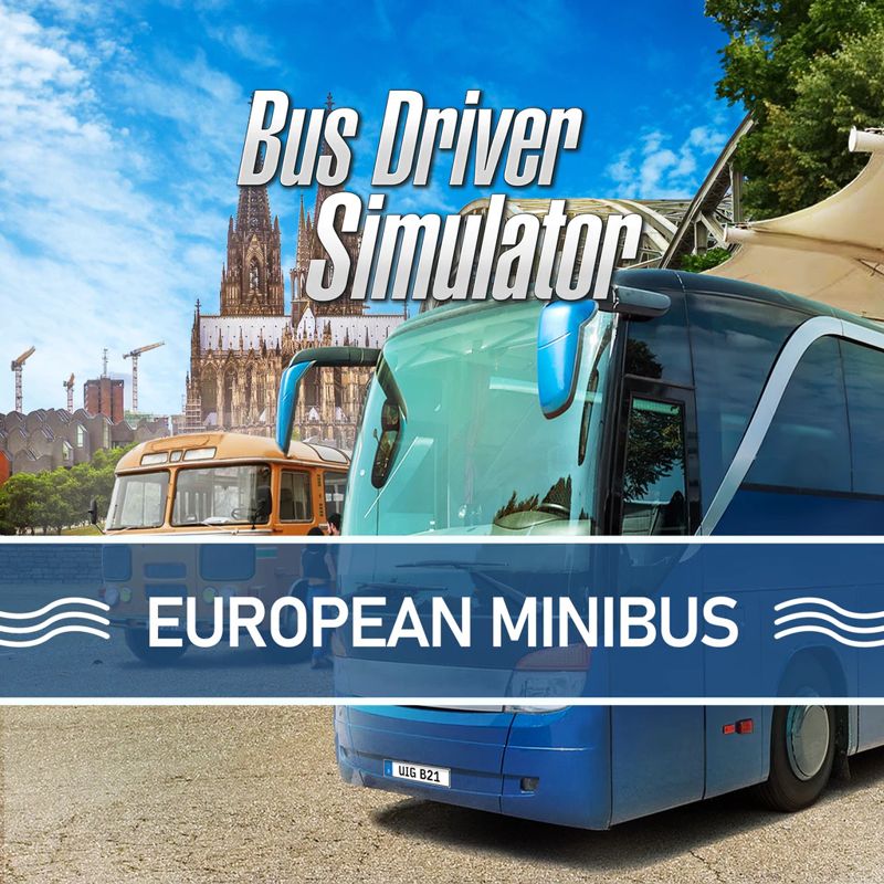 Front Cover for Bus Driver Simulator 19: European Minibus (PlayStation 4) (download release)