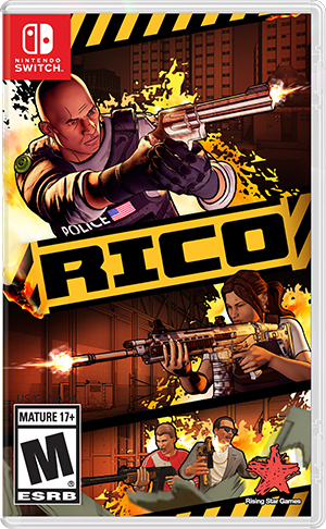 Front Cover for RICO (Nintendo Switch) (download release): 1st version