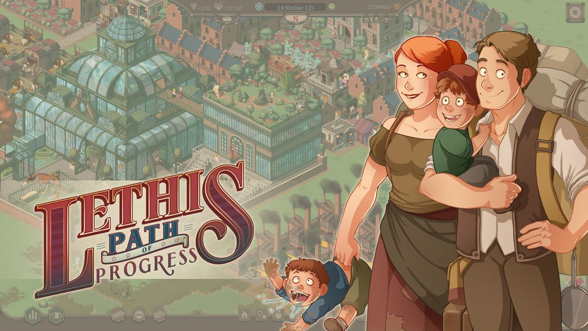 Front Cover for Lethis: Path of Progress (Nintendo Switch) (download release): 2nd version