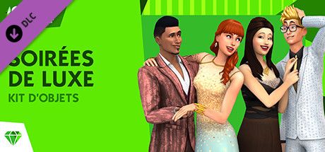Front Cover for The Sims 4: Luxury Party Stuff (Windows) (Steam release): French version