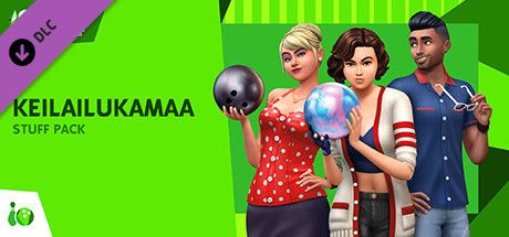 Front Cover for The Sims 4: Bowling Night Stuff (Windows) (Steam release): Finnish version