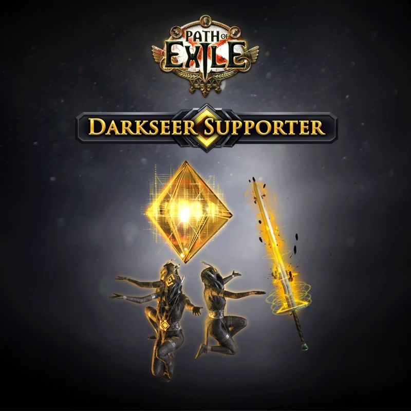 Front Cover for Path of Exile: Darkseer Supporter Pack (PlayStation 4) (download release)