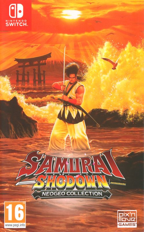 Samurai Shodown NeoGeo Collection cover or packaging material