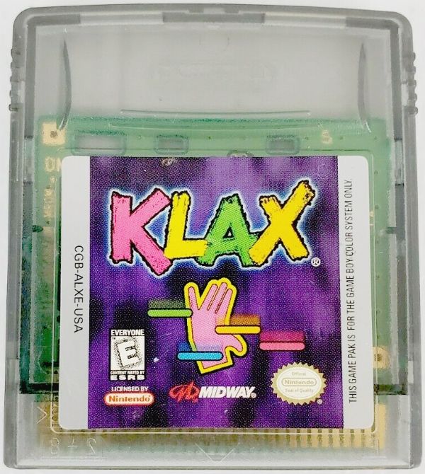 Media for Klax (Game Boy Color)