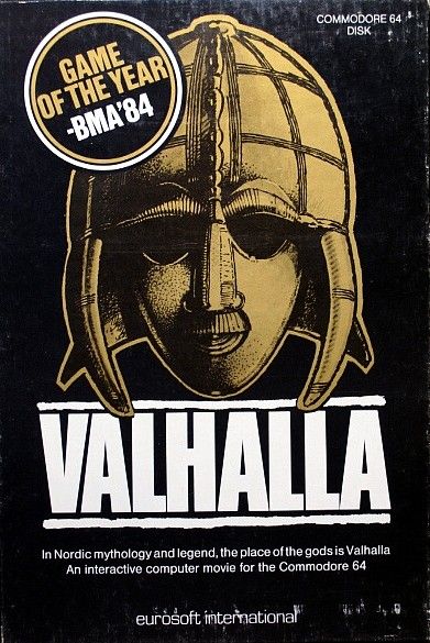 Front Cover for Valhalla (Commodore 64)