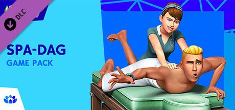 Front Cover for The Sims 4: Spa Day (Windows) (Steam release): Danish version