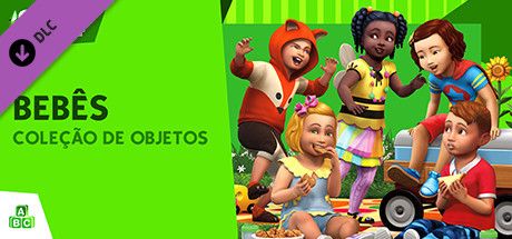 Front Cover for The Sims 4: Toddler Stuff (Windows) (Steam release): Brazilian Portuguese version