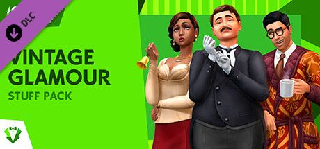 Front Cover for The Sims 4: Vintage Glamour Stuff (Windows) (Steam release)