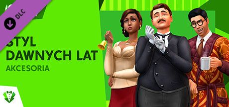 Front Cover for The Sims 4: Vintage Glamour Stuff (Windows) (Steam release): Polish version