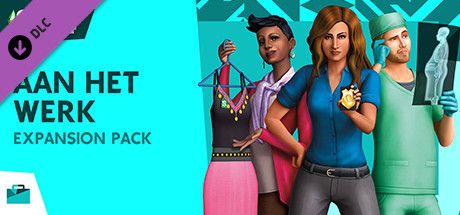 Front Cover for The Sims 4: Get to Work (Windows) (Steam release): Dutch version