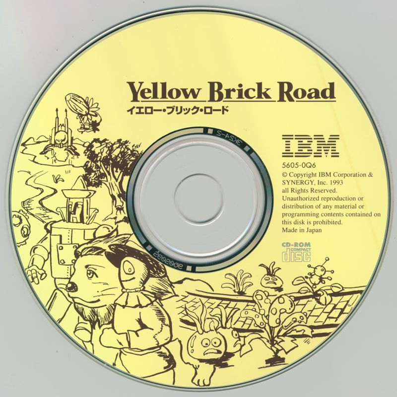 Media for Yellow Brick Road (Windows 3.x) (IBM release)
