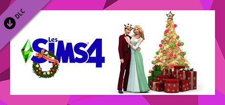 Front Cover for The Sims 4: Holiday Celebration Pack (Windows) (Steam release): French version