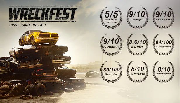 Front Cover for Wreckfest (Windows) (Humble Store release): 2020 version
