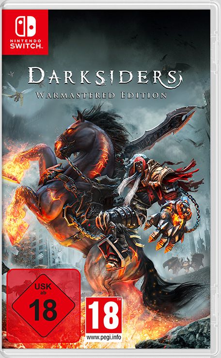 Front Cover for Darksiders: Warmastered Edition (Nintendo Switch) (download release)