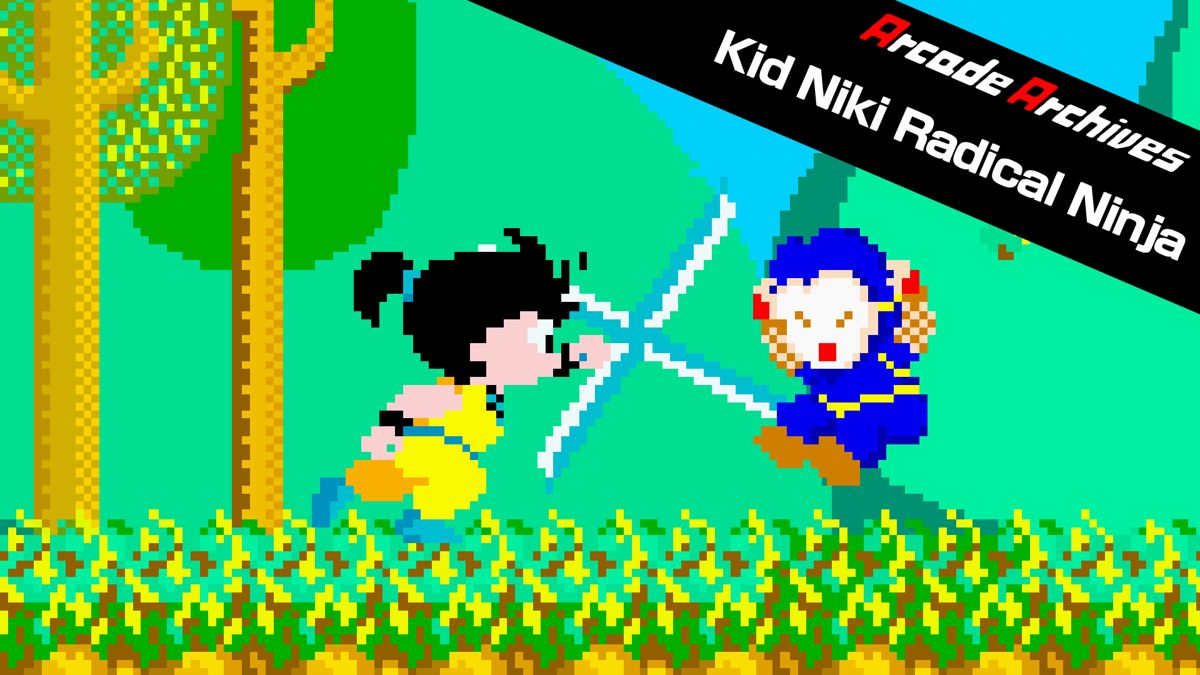 Front Cover for Kid Niki: Radical Ninja (Nintendo Switch) (download release): 2nd version
