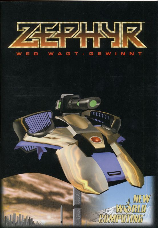 Manual for Zephyr (DOS): Front