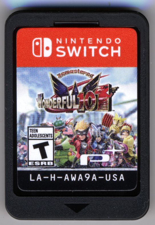 Media for The Wonderful 101 (Nintendo Switch) (Kickstarter physical release (US cover variant))