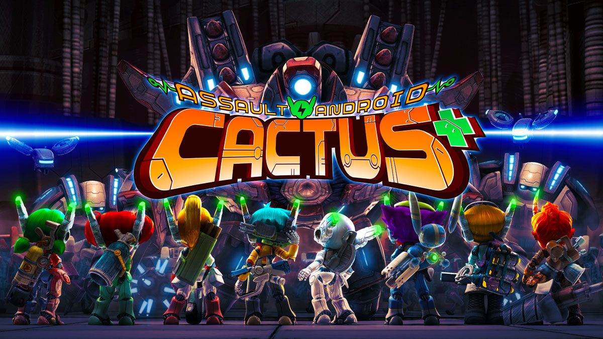 Front Cover for Assault Android Cactus (Nintendo Switch) (download release): 2nd version