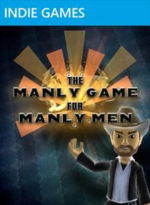 Front Cover for The Manly Game for Manly Men (Xbox 360) (XNA Indie Games release): 2nd version