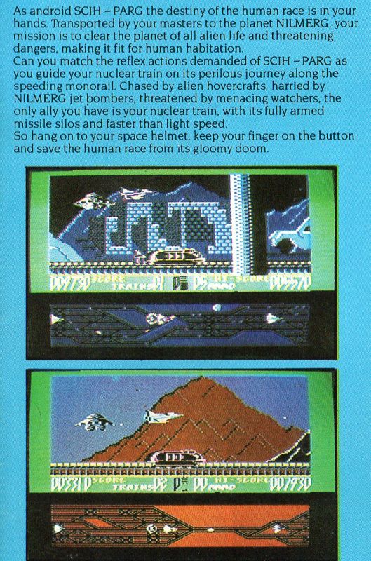 Inside Cover for Suicide Express (Commodore 64) (Free edition with Boots C64 Compendium)