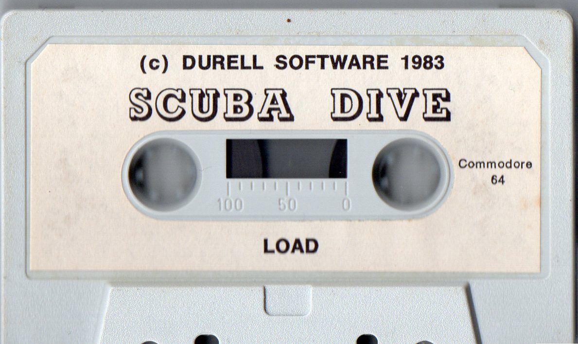 Media for Scuba Dive (Commodore 64)