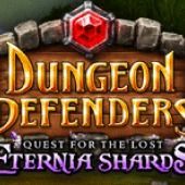 Front Cover for Dungeon Defenders: Quest for the Lost Eternia Shards Part I - Mistymire Forest (PlayStation 3) (download release)