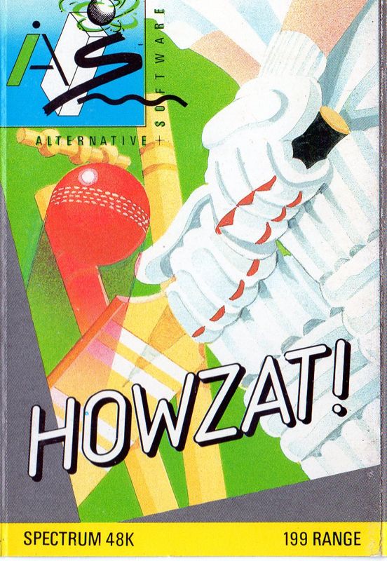 Front Cover for Howzat! (ZX Spectrum) (Alternative Software budget release)