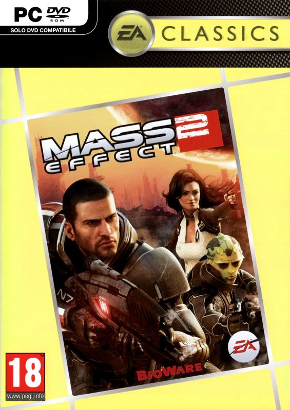 Front Cover for Mass Effect 2 (Windows) (EA Classics release)
