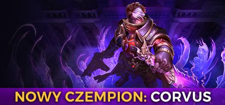 Front Cover for Paladins: Champions of the Realm (Macintosh and Windows) (Steam release): New Champion Corvus Cover Art (Polish version)
