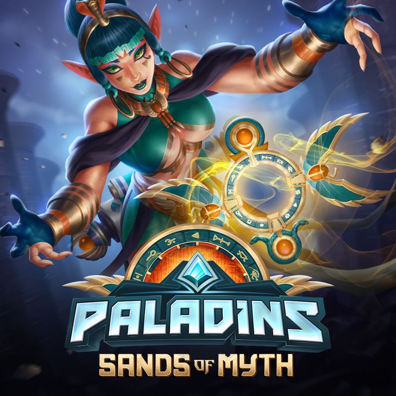 Front Cover for Paladins: Champions of the Realm (Nintendo Switch) (download release): Sands of Myth