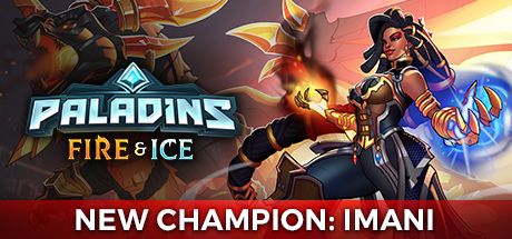 Front Cover for Paladins: Champions of the Realm (Macintosh and Windows) (Steam release): New Champion Imani Cover Art