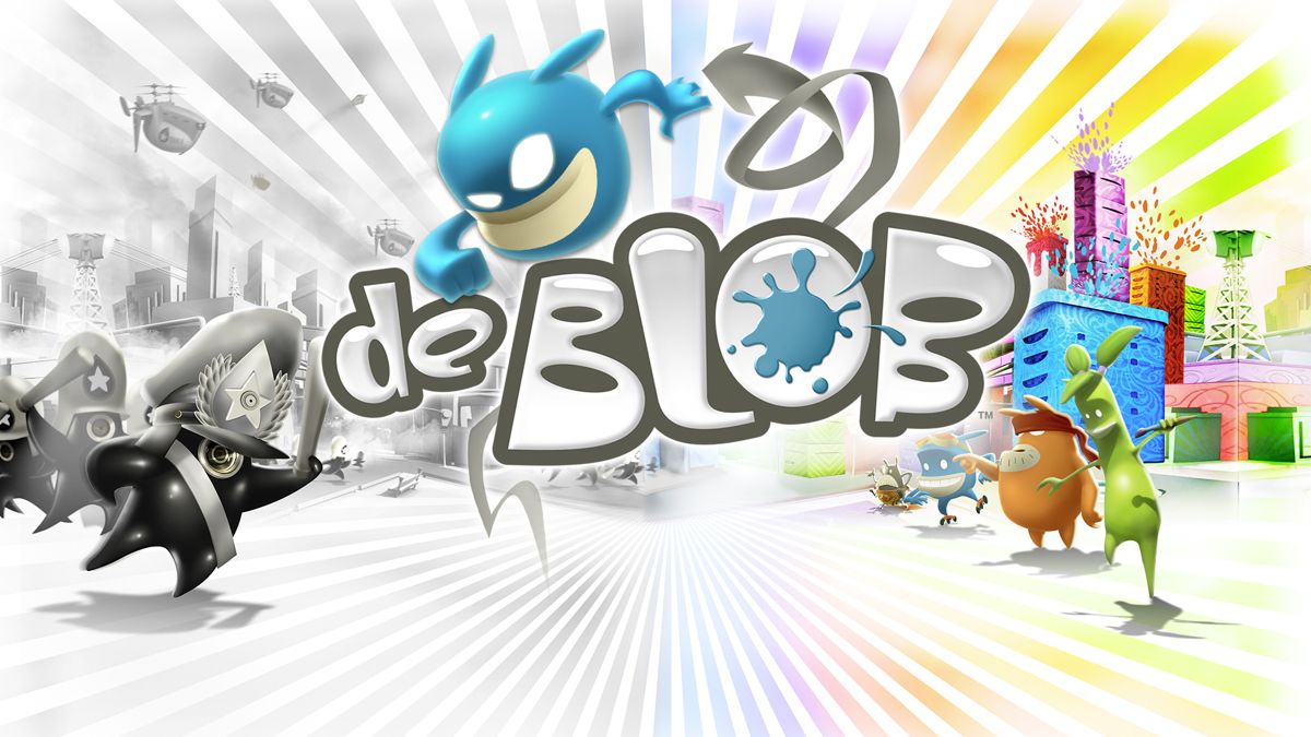 Front Cover for de Blob (Nintendo Switch) (download release): 2nd version