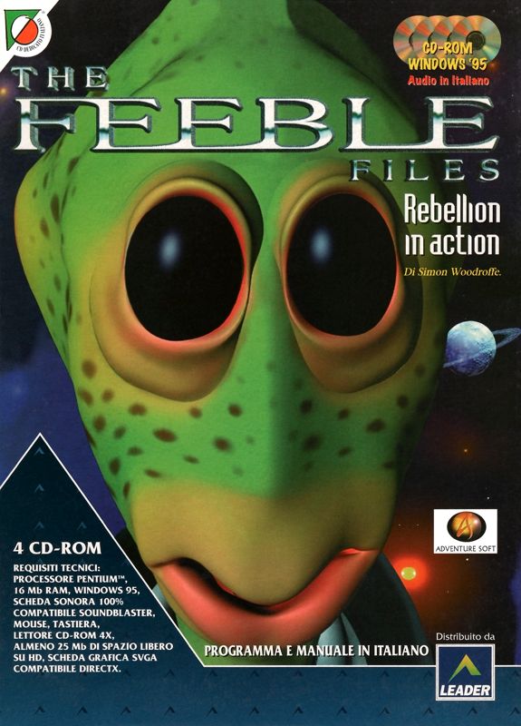 Front Cover for The Feeble Files (Windows)