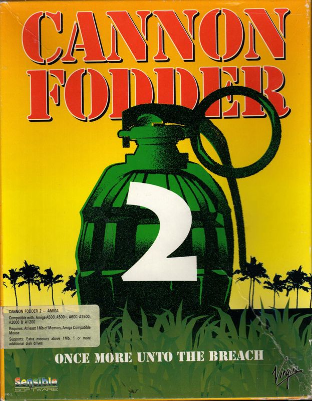 Front Cover for Cannon Fodder 2 (Amiga)