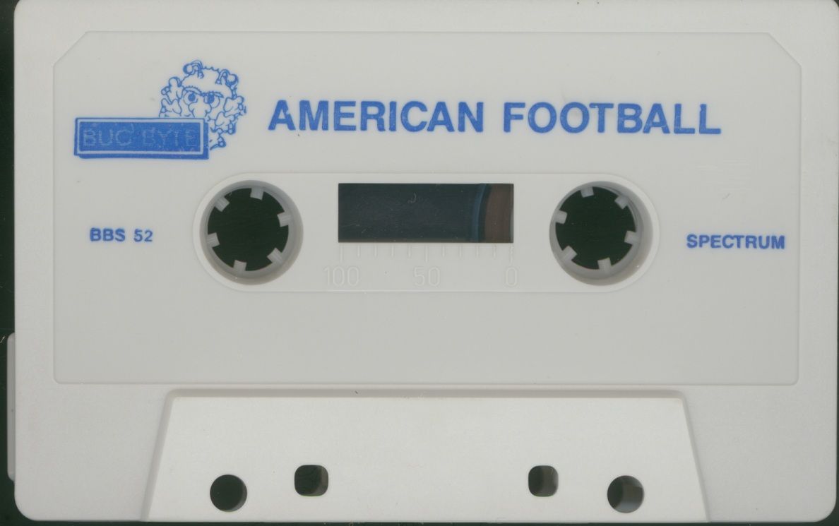 Media for American Football (ZX Spectrum)