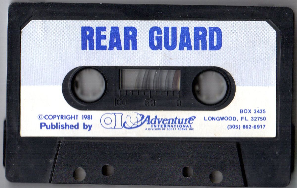 Media for Rear Guard (Atari 8-bit)