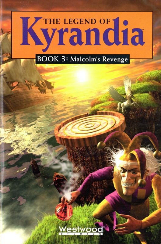 Manual for The Legend of Kyrandia: Book 3 - Malcolm's Revenge (DOS)