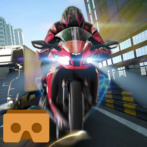 Front Cover for VR Motor Racing Mania (Android) (Google Cardboard version (Google Play release))