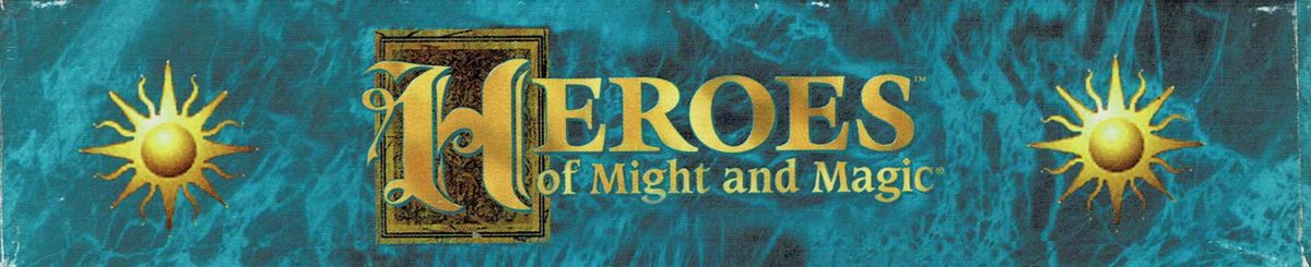 Spine/Sides for Heroes of Might and Magic (DOS and Windows): Top