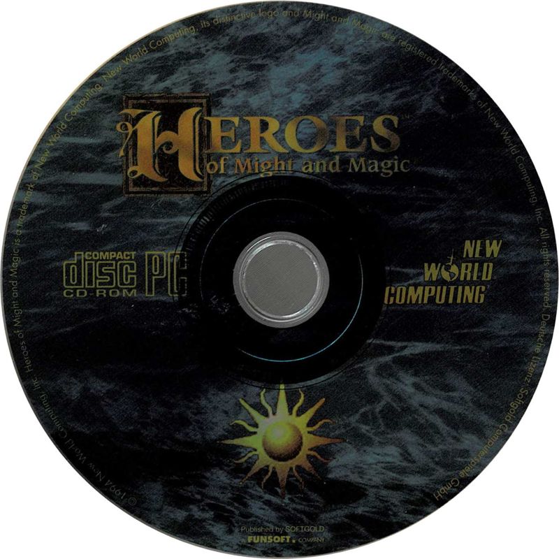 Media for Heroes of Might and Magic (DOS and Windows)