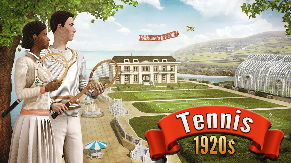 Front Cover for World of Tennis: Roaring '20s (Nintendo Switch) (download release)