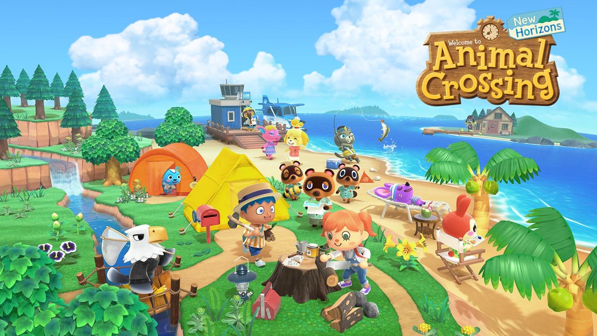 Front Cover for Animal Crossing: New Horizons (Nintendo Switch) (download release): 2nd version