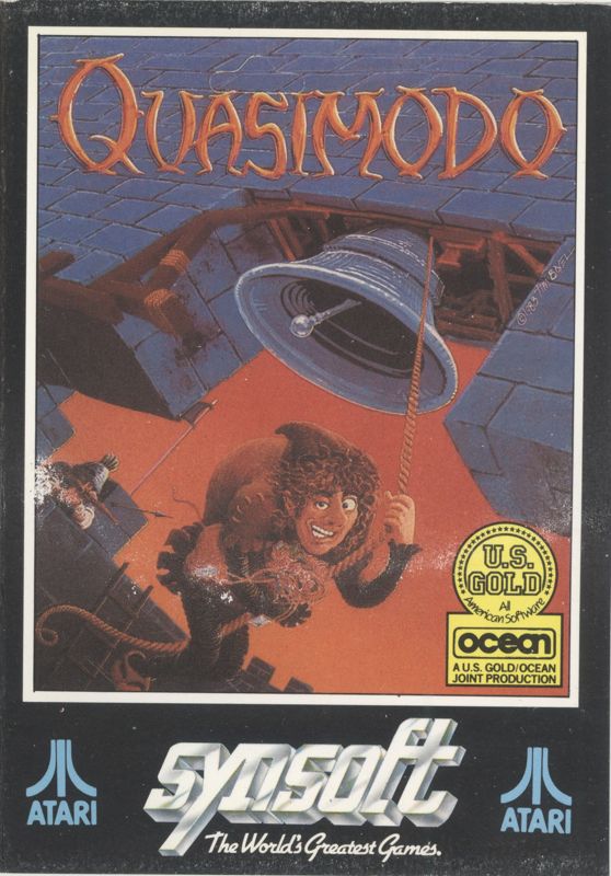 Front Cover for Quasimodo (Atari 8-bit)