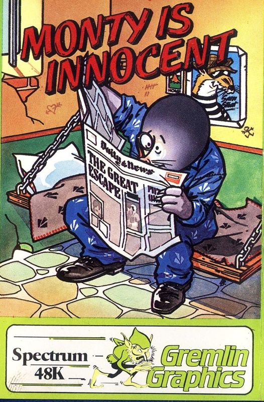 Front Cover for Monty Is Innocent (ZX Spectrum)