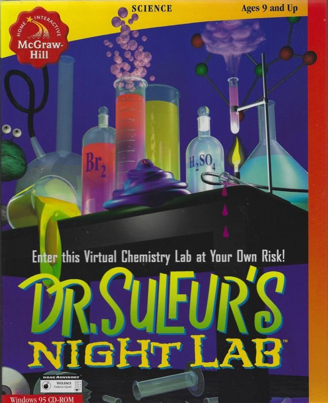 Front Cover for Dr. Sulfur's Night Lab (Windows)