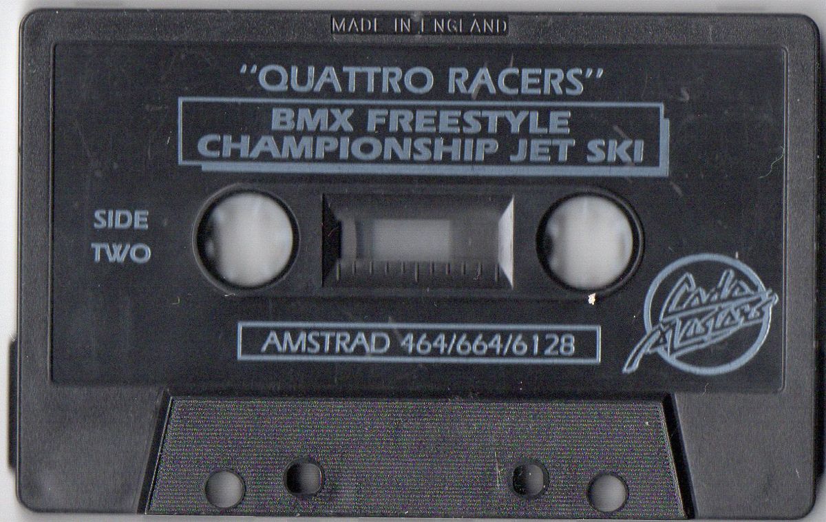 Media for Quattro Racers (Amstrad CPC)