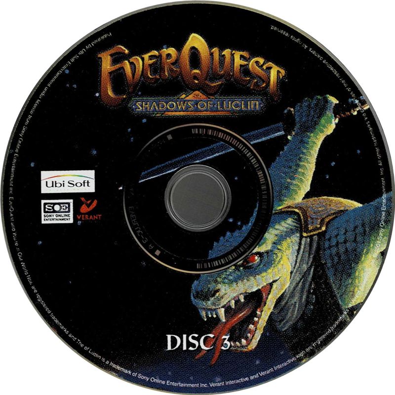 EverQuest: The Shadows of Luclin cover or packaging material - MobyGames